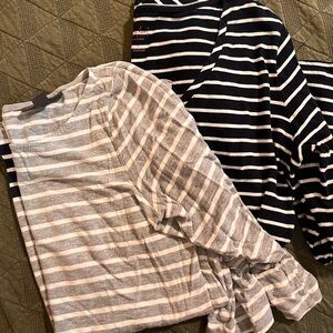 Maternity striped shirt bundle